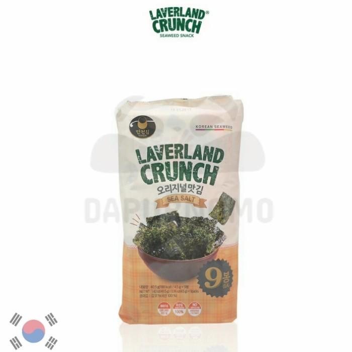 

9In1 Laverland Crunch (Rumput Laut/Seaweed/Nori), Korea, Manjun 053