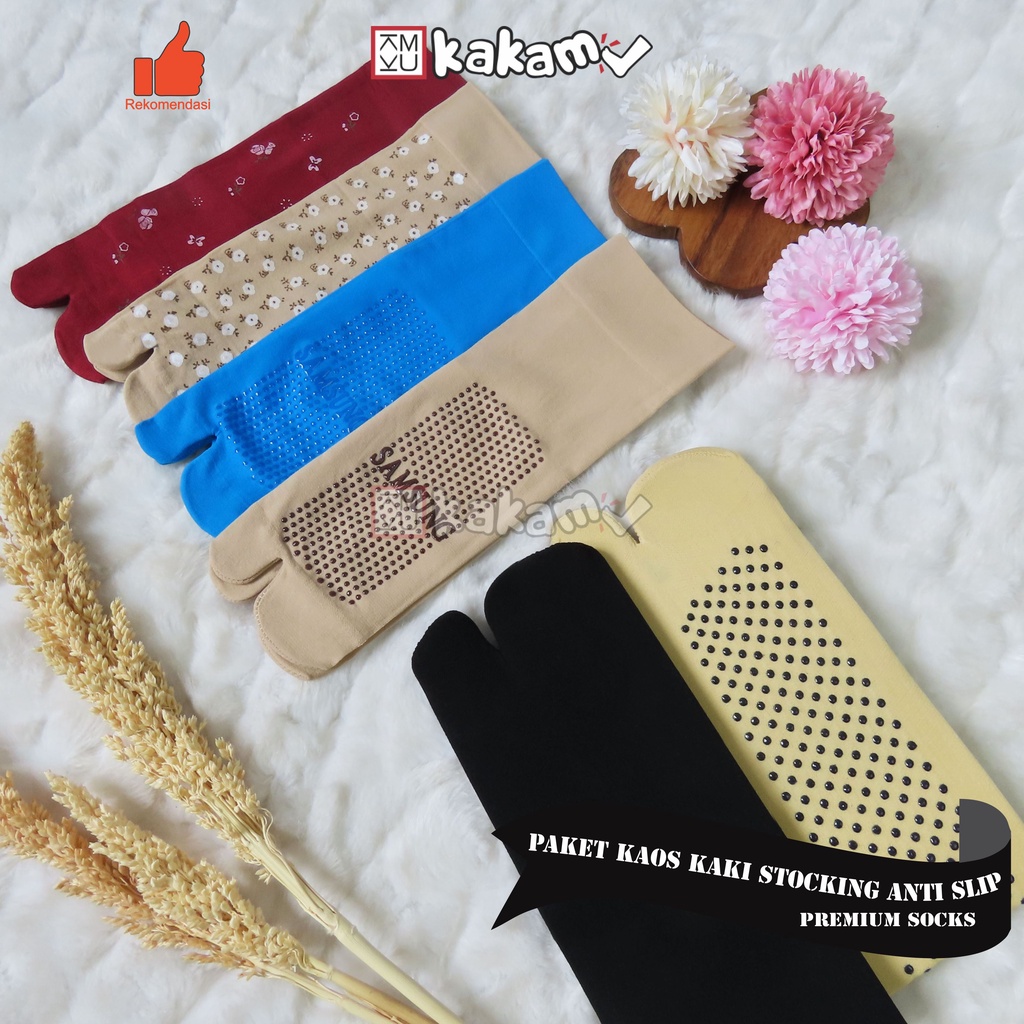 Kakamu Paket Kaos Kaki Stocking Jempol Mix 12pcs