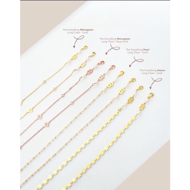 the everything long chain BUTTONSCARVES