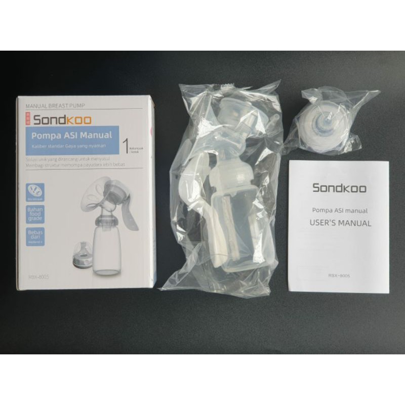 [GARANSI TOKO] Pompa ASI Elektrik Dual Mode / Breast Pump Electric Sondkoo / Manual Real Bubee P18