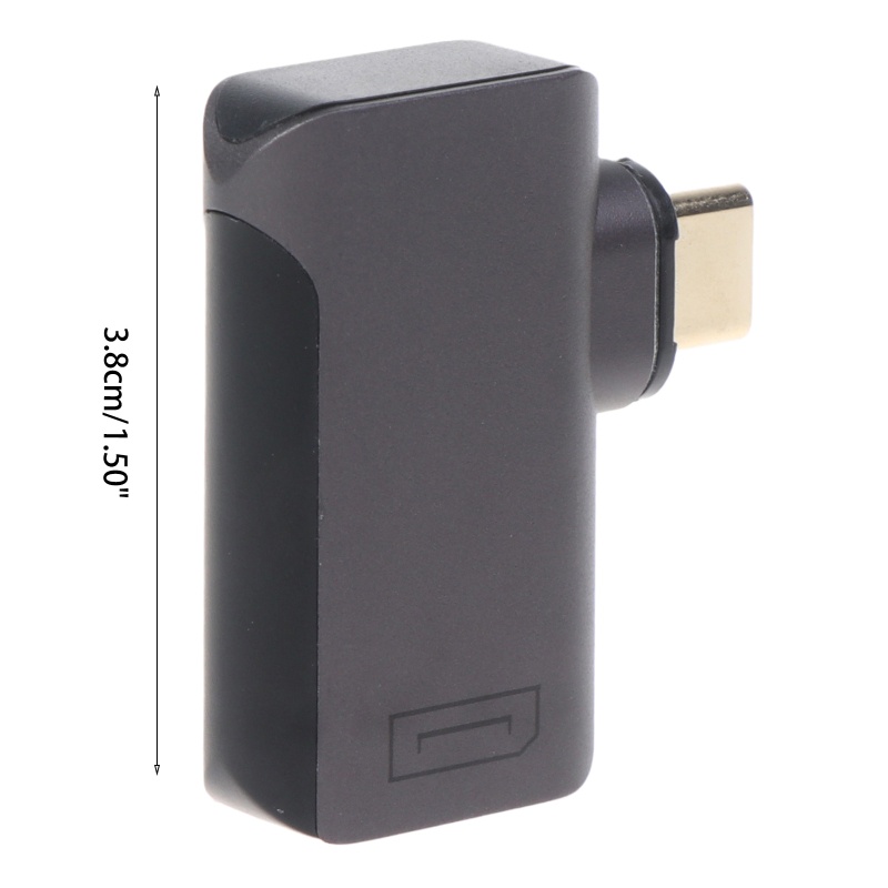 Vivi Adapter DisplayPort USB C Magnetik 8K 60Hz 90 Derajat Untuk Rumah / Kantor