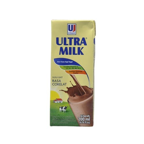 

ULTRA SUSU COKELAT 200ML