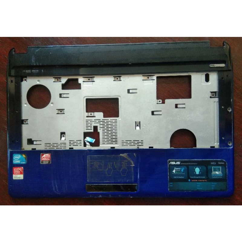 FRAME KEYBOARD + TOUCH PAD LAPTOP ASUS ORI KODE X42J (BEKAS)