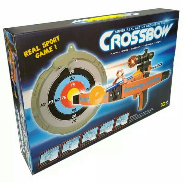 Mainan Panahan Repeating Crossbow