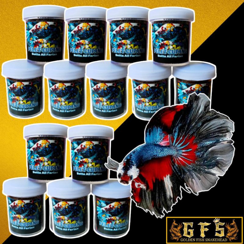 Pelet cupang/pelet micro betta all varian