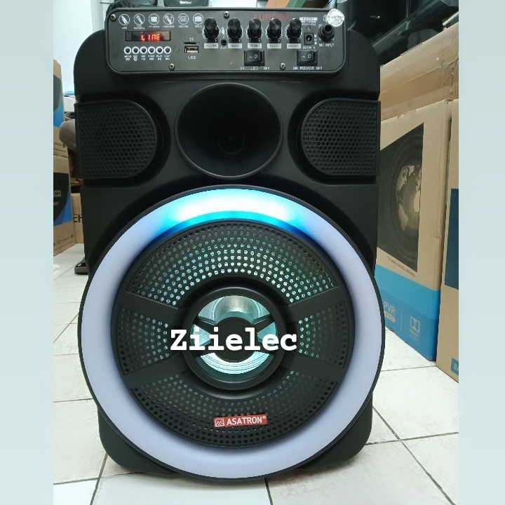 ASATRON Speaker Meeting Bluetooth 12&quot; AURORA - Garansi Resmi 1 Tahun