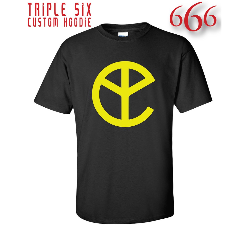 Kaos T Shirt DJ Yellow Claw Logo Yellow