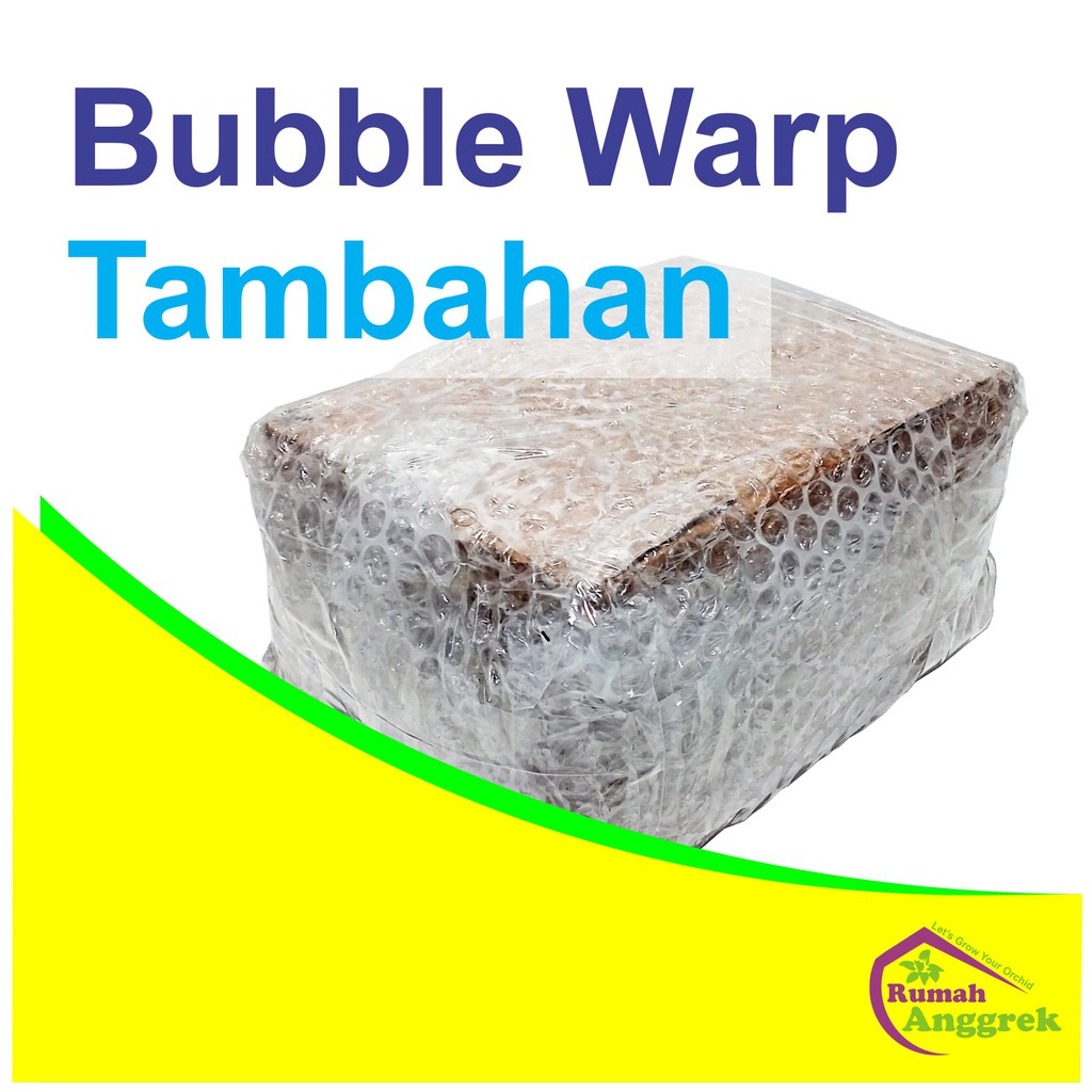 

Packing Bubble Warp Tambahan plastik gelembung pengaman kardus tebal pot mudah pecah peking