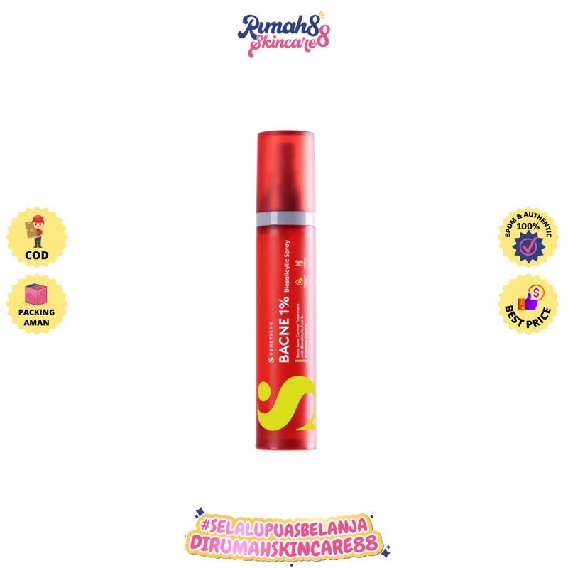 SOMETHINC Bacne 1% Biosalicylic Spray Jerawat Badan