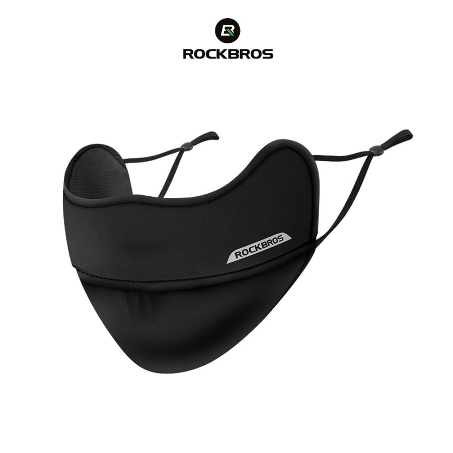 Rockbros KZ002 Sport Face Mask - Masker Sport Sepeda Lari - BLACK