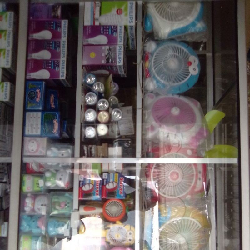 kipas angin karakter besar