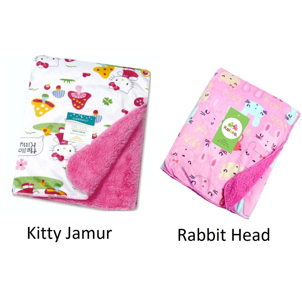 Selimut bayi (blanket) double fleece bayi CBKS HK LC