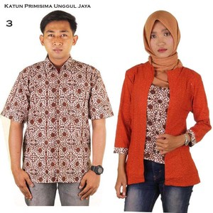 Sarimbit Batik Couple Kebaya Kutubaru Embos Katun Primisima Pangestu