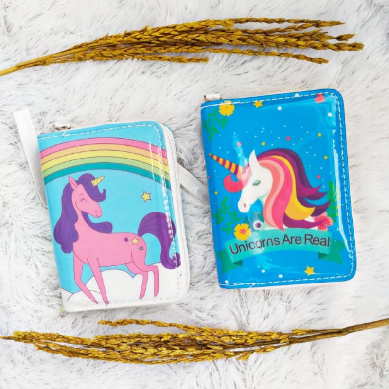 Dompet anak/dompet unicorn/dompet lucu