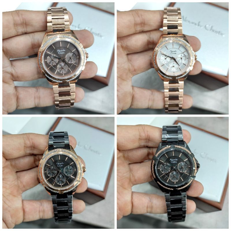 JAM TANGAN WANITA ALEXANDRE CHRISTIE AC 2841 LADIES NEW AC2841 ORI