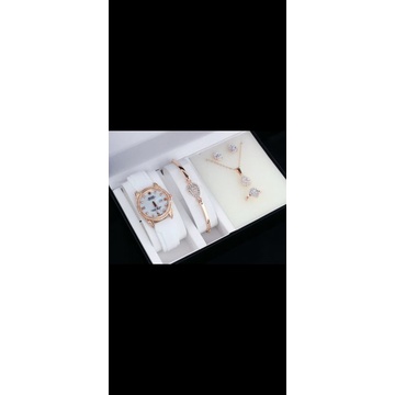 JAM TANGAN WANITA ROLEX PAKET 1 SET