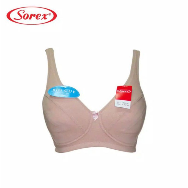 Bra bh Sorex 01008 big cup busa tipis tanpa kawat