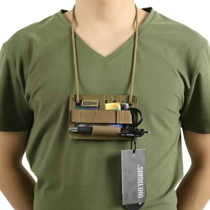 

BISA COD Name Tag / ID Card Holder Tactical One Tigris TERUJI Kode 199