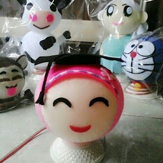 Lampion benang karakter