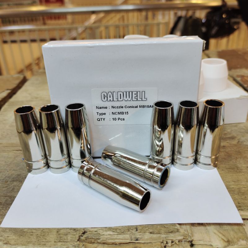 NOZZLE MB15AK / SELONGSONG LAS CO2 MB15AK / CONICAL NOZZLE MB15 / NOZZLE LAS MIGI 130 DAIDEN