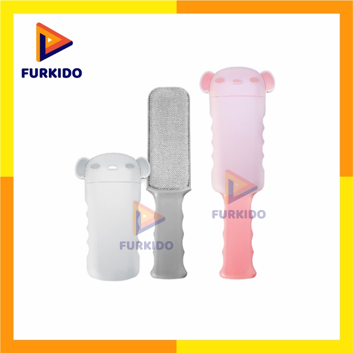 Volk Pets Cartoon Brush Lint Remover / Sikat Penghilang Bulu