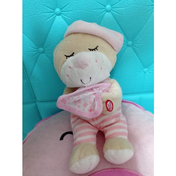 Boneka Teddy Berdoa Elektrik