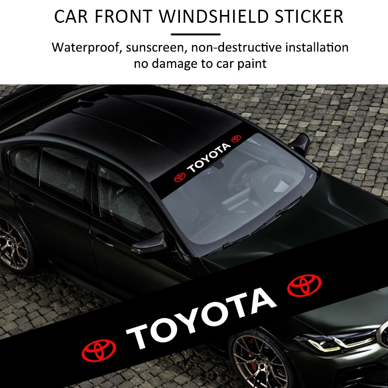 Stiker Kaca Depan Belakang Mobil Anti Air Untuk Toyota Wish Vios Yaris Avanza Corolla Cross Chr