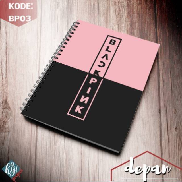 

Notebook BLACKPINK | Notes BLACKPINK | Buku Catatan BLACKPINK | BLACKPINK Hardcover Spiral A5 (1-4)