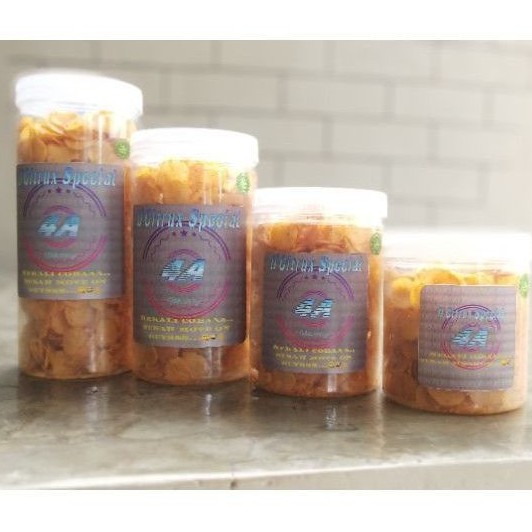 

Cemilan murah "D'CITRUX SPECIAL FAMILY'S JAR 350 gram" PEDAS,GURIH,RENYAH & BIKIN NAGIH GUYS