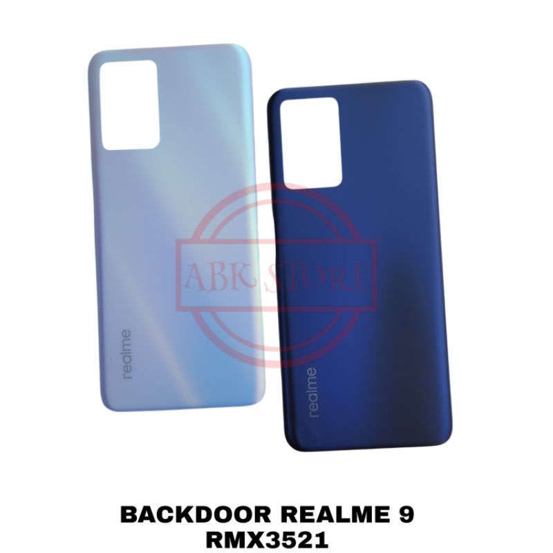 TUTUP BELAKANG BACKDOOR BACKCOVER BACK CASING REALME 9 TUTUP BATERAI