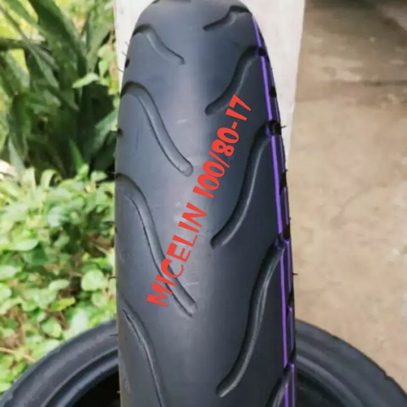 BAN MOTOR MERK MICHELIN RING 17 UKURAN 100/80 17 (bisa cod)