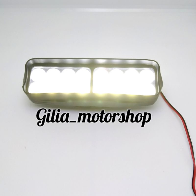 Lampu Tembak Sorot 16 Mata LED Kotak Lampu utama LED 16 mata Buat Motor Mobil/lampu tembak sorot 20 watt