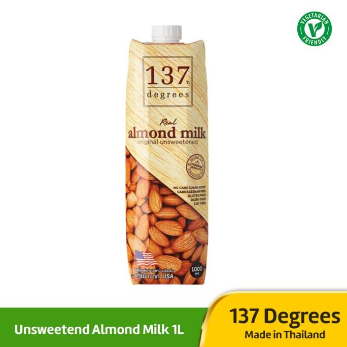 

(BISA COD) 137 Degrees - Unsweetened 1L - Susu Almond DISKON Kode 1012