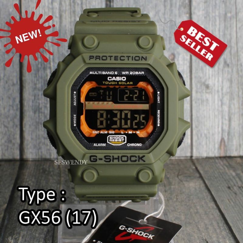 Jam Tangan GX56 Casio Gshock Outdoor Terlaris Fashion Anti Air Pria