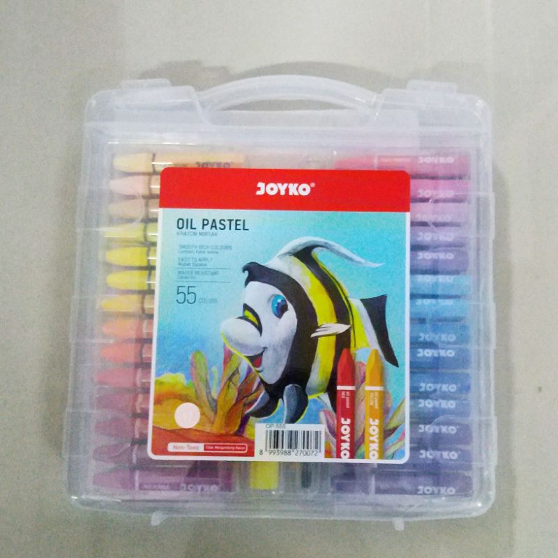 

Crayon / oil pastel Joyko 55warna