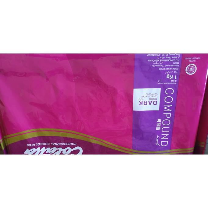 

(:(:(:(] Colatta Dark Compound 1 KG Coklat Hitam Compound Chocolate Collata