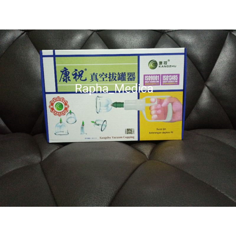 alat bekam kangzhu - kop angin kangzhu isi 12