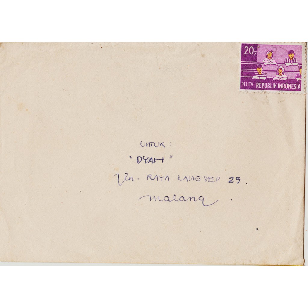 

Perangko Filateli A3-31 Indonesia Cover To Malang