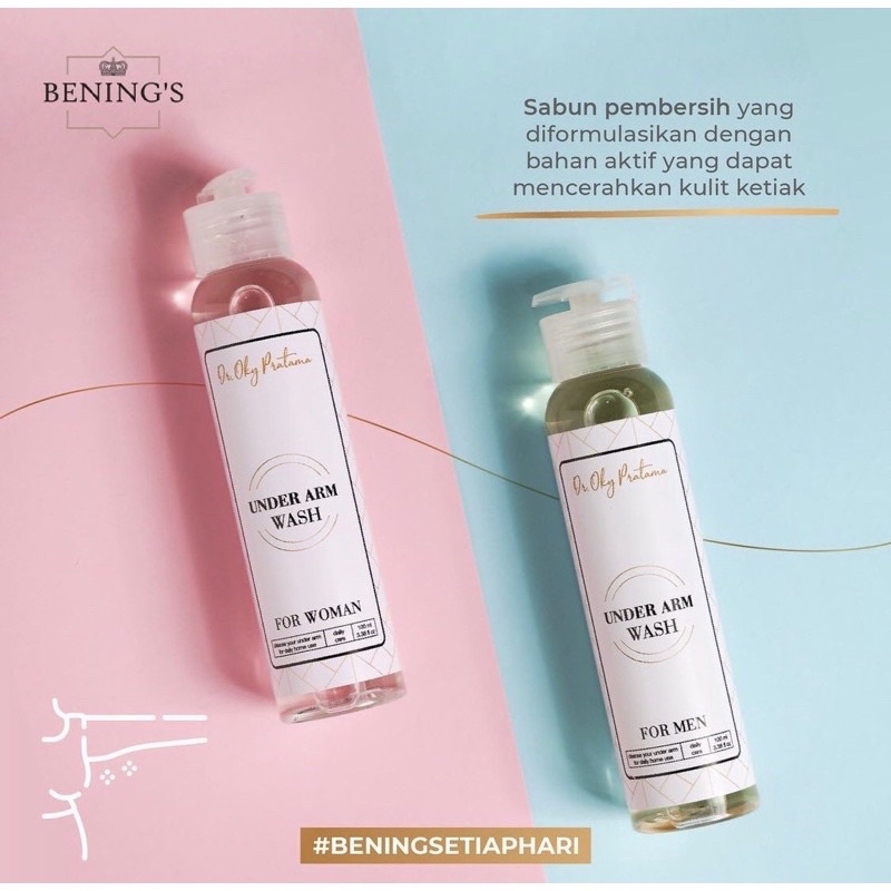 Underarm Wash Benings Clinic By dr. Oky Pratama Sabun Pencerah Ketiak