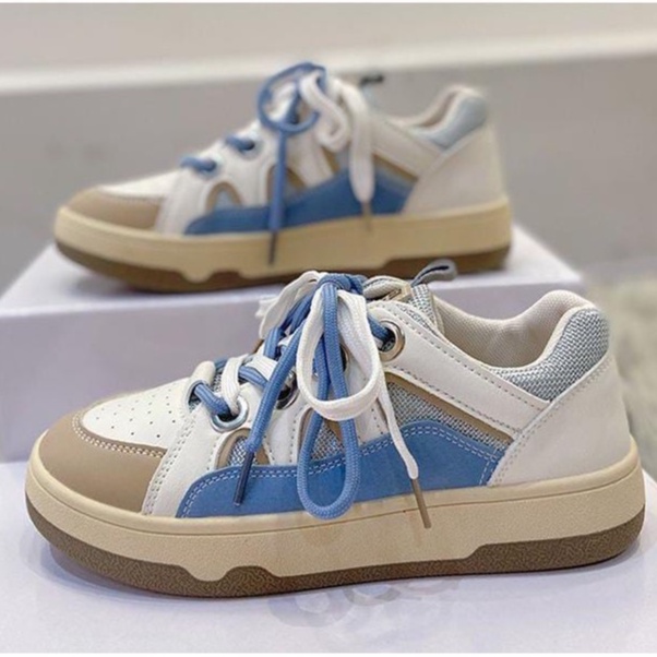 TBIG [COD] Sepatu Sekolah Sneakers Import Shoes MARION Fashion Wanita Sepatu Korea Style Sekolah Kuliah