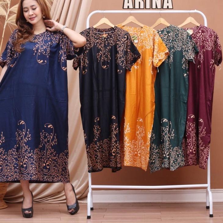 ❪WuBé❫ DASTER PAKAIAN TIDUR KACING JUMBO LD 120, MOTIF KEKINIAN BUSUI BISA COD promo termurah batik 