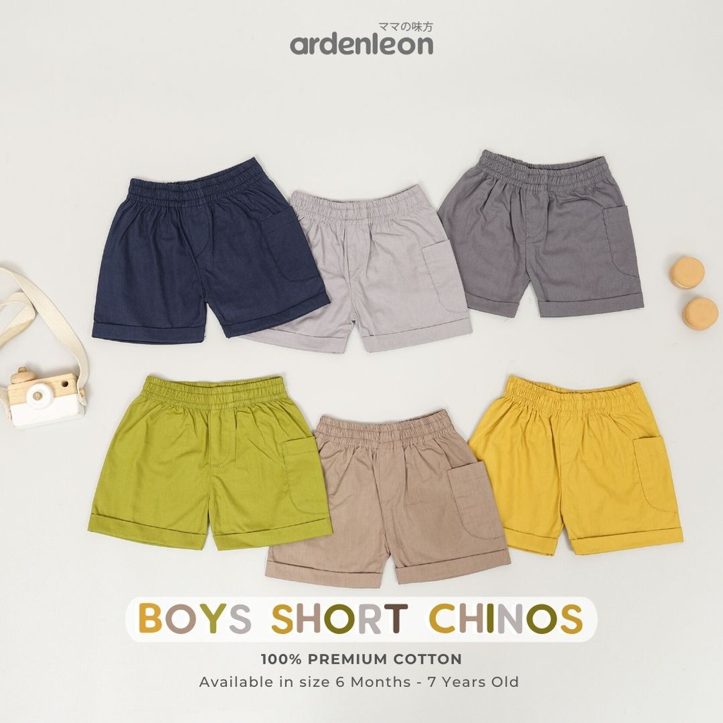 ARDENLEON Boys Short Chinos Celana Pendek