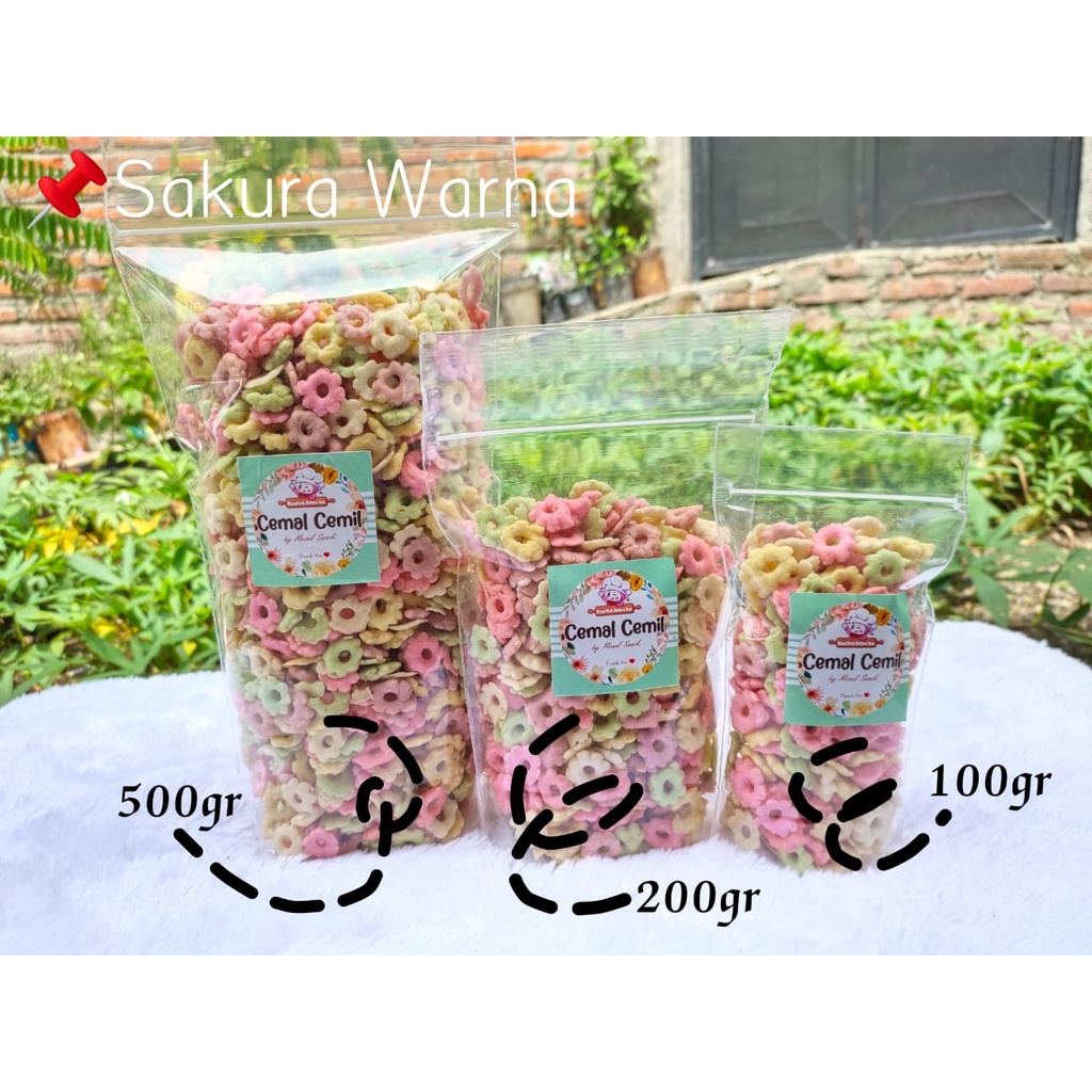 

Sakura / Snack Sakura / Jajan Jadul / Snack Warna Warni / Makanan Ringan