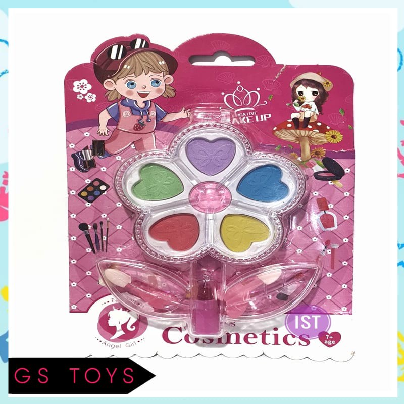 Mainan Makeup Anak Murah Maenan Anak Perempuan Make Up Mek Up Mekup Mekap Bentuk Bunga