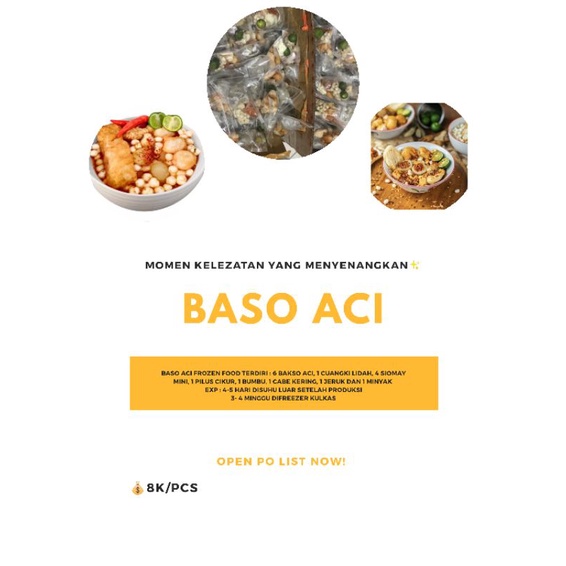 

Baso Aci Original