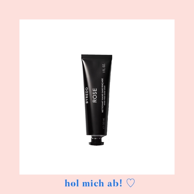 [NEW] BYREDO Rose Rinse-free Hand Wash 30ml