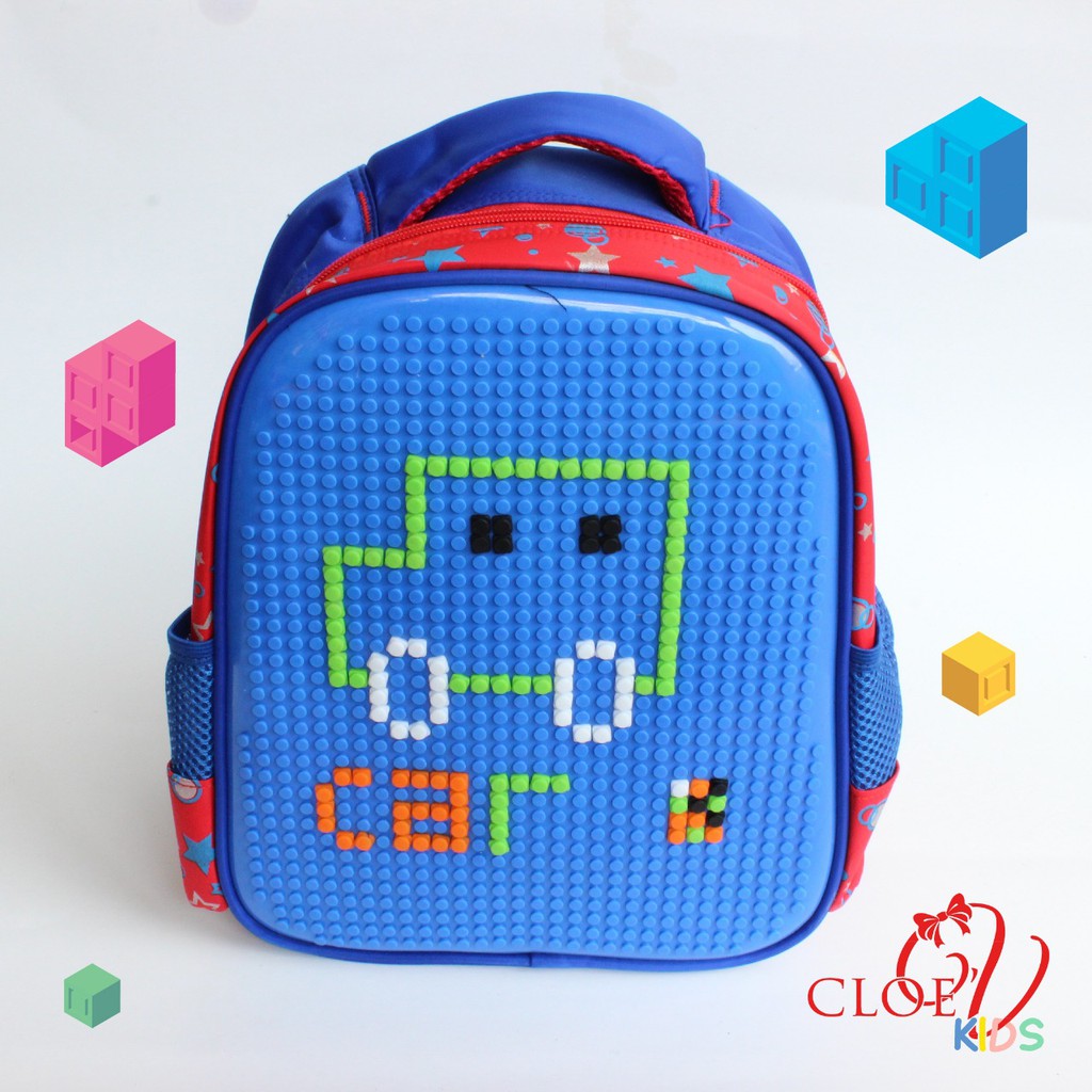 CLOEVKIDS - TAS ANAK laki-laki perempuan anak TK PG SD LEGO