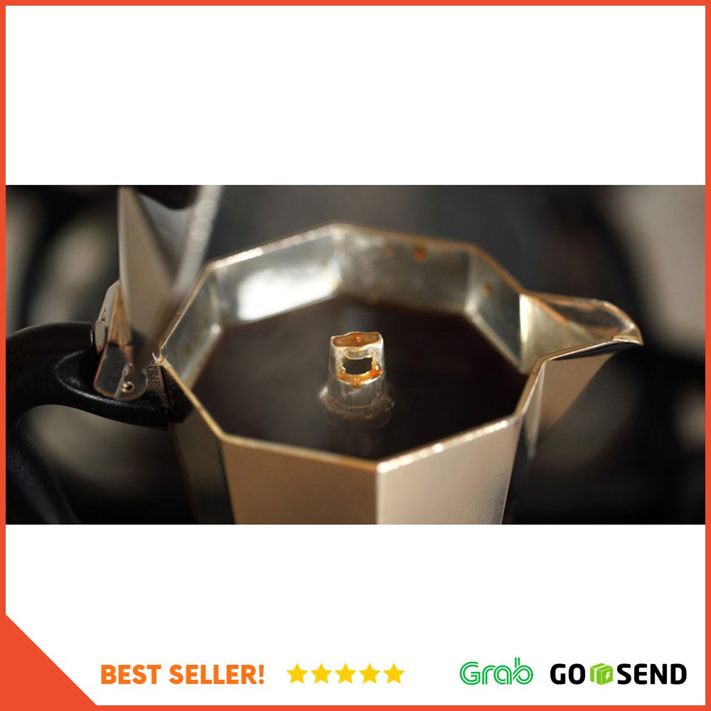 Espresso Coffee Maker Moka Pot - Silver