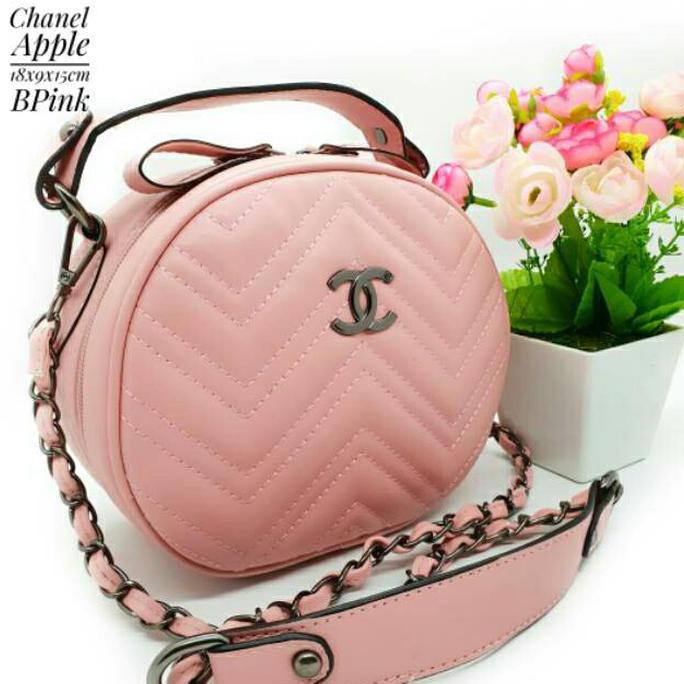 tas wanita chanel apple/tas selempang/handbag wanita/ Tas/ Tas Wanita/ Tas Import