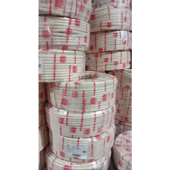 KABEL KABELINDO NYM 2x1.5 mm 100meter 2x1,5 2 x 1.5 2 x 1,5 ada stock